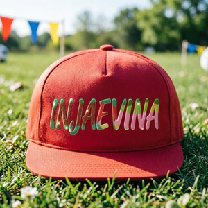 Casquette classique à 5 panneaux en sergé de coton, casquette de baseball à visière plate, casquettes de golf personnalisables avec logo - Product Image 6