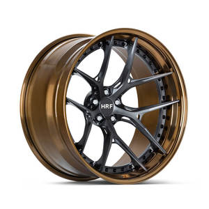 Rines de Aleación para Automóvil de Pasajeros con Borde Bronce Oscuro y Centro Negro, <span class=keywords><strong>4x108</strong></span>, 19 Pulgadas, para BMW G05 X5 E70 550i F10 Serie 7 - Product Image 2