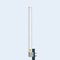 Antenne Wi-Fi d'Extérieur sans Fil Internet 4G 5G Longue Portée 4800-6500MHz 15dBi, Antenne Mimo 4x4 5G