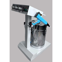HXC-800A à débit réglable cartouche de poudre professionnelle cabine de pulvérisation surface métallique poudre électrostatique pulvérisation PLC