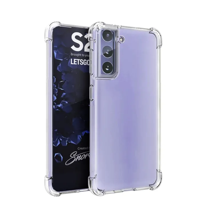 For Samsung S21 Case,HOCAYU Amazon Hot Flexible Clear TPU Phone Case Back Cover For Samsung Galaxy S21 Plus Utrla Fundas
