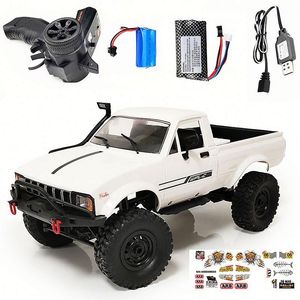 Wpl C24-1 <span class=keywords><strong>Hilux</strong></span> Todoterreno Simulado 4x4 1:16 con Luces LED, Aleación, 4WD, Eléctrico, Radio Control, <span class=keywords><strong>RC</strong></span>, Crawler, Hobby - Product Image 6