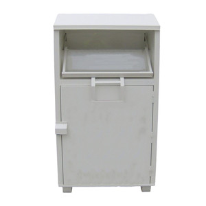 户外镀锌钢二手衣物捐赠箱集装箱慈善布艺捐赠落箱金属旧衣物回收箱 - Product Image 3