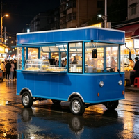 Camion de restauration rapide, camion à pizzas, kiosque mobile à glaces, personnalisation de stands alimentaires pour la vente de nourriture de rue, entreprise commerciale