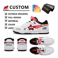2025 Nouveauté Tendance Usine Logo Personnalisé Hommes Baskets Prix Usine Style Marche Casual Hommes Chaussures Entraînement en Cuir PU