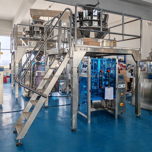 Completamente automatico a 10 teste per pesare patatine fritte con patatine fritte per imballare piccole macchine per imballare formaggio Snack - Product Image 4