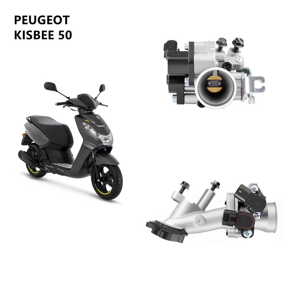 PEUGEOT KISBEE 5050CC4ストロークスクーター用モーターサイクルエンジン部品18MMモーターサイクルスロットルボディアセンブリ