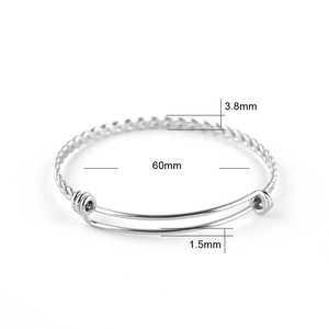 Bracciali Rigidi da Donna in Acciaio Inossidabile Fai da Te con Chiusura Magnetica e Fili Rigidi, Accessori con Numerosi Ciondoli ad Albero, Cristalli e Gufi - Product Image 2