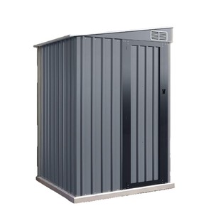 Abri de jardin moderne en acier avec aérations 6x4 pieds, pour outils de jardin et utilisation en extérieur - Product Image 2