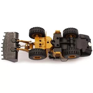 รถบรรทุกก่อสร้างของเล่นโลหะผสม รุ่นรถดันดินขนาดเล็ก 1:50 SJY-1714 รถดันดินแบบหล่อขึ้นรูป 1/50 สเกล รถวิศวกรรม - Product Image 4