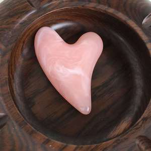 Ensemble de massage facial en jade, 7 pièces, rouleaux en pierre verte, grattoirs Gua Sha pour le visage et le corps, thérapie des méridiens - Product Image 4