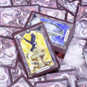 Baraja de <span class=keywords><strong>Tarot</strong></span> Personalizada, Ecológica, Duradera, de Autoafirmación, Fuerza, Energía Positiva, Vida Consciente, Cartas Espirituales - Product Image 1
