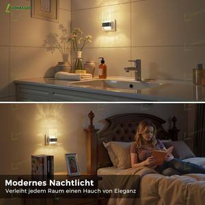 LOHAS luci Decorative Nite a bolle di Design acrilico DCH2 luce notturna crepuscolare alba sensore luci notturne a LED luci notturne per camera da letto - Product Image 5