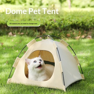 Surepawzy Katlanabilir Evcil Hayvan Çadırı Açık Hava Kedi Köpek Evi Taşınabilir Yıkanabilir Evcil Hayvan Yatağı Montaj Gerektirmez Küçük Köpekler Kediler Toptan - Product Image 2