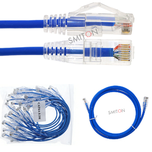 Cable de Conexión UTP Cat6 Cat6A Ultra Delgado Personalizado, Cable Ethernet <span class=keywords><strong>RJ45</strong></span> 8P8C, Múltiples <span class=keywords><strong>Colores</strong></span> para Cables de Comunicación - Product Image 3