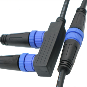 กล่องแยกสายไฟ M19จอแสดงผล LED แบบกำหนดเอง M19 IP68ขั้วต่อแบบกันน้ำ2ขาสำหรับไฟถนนพลังงานแสงอาทิตย์ - Product Image 6