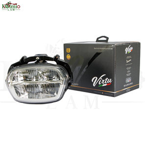 KOLMIO-LAM - Adapté aux phares avant de moto - Compatible avec PIGGIO <span class=keywords><strong>VESPA</strong></span> Sprint <span class=keywords><strong>50</strong></span> 125 - Ensemble de phares - 2015 - 2020 - Phare avant - Product Image 6