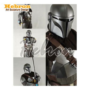Disfraces de cosplay personalizados de Star Wars Mandalorian, conjuntos de anime para juegos de rol, festivales de Halloween con trajes icónicos - Product Image 4