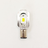 Ampoule de phare LED à double griffe, 12V-80V, lumière haute intensité intégrée, adaptable pour moto et trottinette électrique