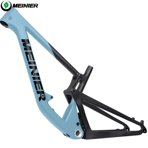 Cadre de VTT à suspension complète 29er Couleurs personnalisables Queue souple Cadre de VTT en fibre de carbone Boost 148x12mm UDH - Product Image 4
