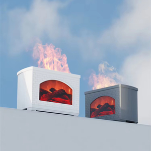 Máquina perfumada de 270ml, Mini humidificador de llama creativa, difusor de aceite esencial para chimenea, humidificador de aire de aromaterapia para el hogar YS - Product Image 2