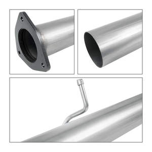 Tuyau d'échappement de course à haut débit en acier inoxydable FLO-VIC SJ-037 de 4 pouces et 1,5 mm d'épaisseur pour Dodge <span class=keywords><strong>Ram</strong></span> 2500 <span class=keywords><strong>3500</strong></span> 6.7L Cummins <span class=keywords><strong>Diesel</strong></span> 2007.5-<span class=keywords><strong>2012</strong></span> - Product Image 6