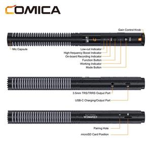 COMICA VM40 Lite COMBO Micrófono Inalámbrico de Doble Canal Supercardioide Tipo Escopeta - Product Image 3