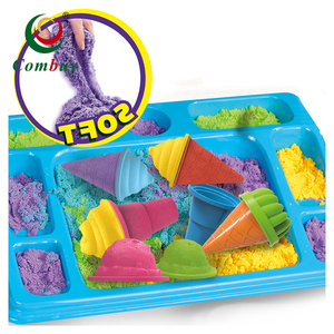 Juego de Arena Mágica de 500 g para Modelar, Arcilla de Juguete de Algodón de Azúcar - Product Image 1