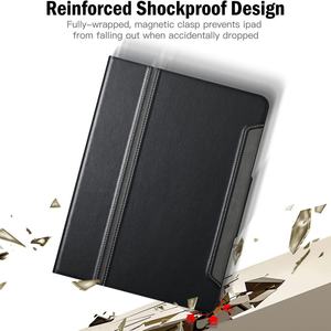 Funda de Cuero PU Multifuncional Personalizada de Fábrica con Soporte para Tablet iPad Pro 11/12.9 Air - Product Image 4