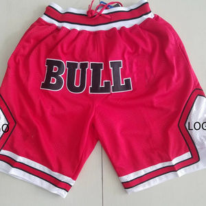 Shorts de basket-ball rétro à prix de gros, shorts de basket-ball en maille à séchage rapide - Product Image 1