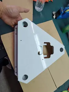 Sheet Metal Fabrication White Powder Coating Chassis Case Shell Parts