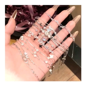 <span class=keywords><strong>Gourmette</strong></span> bracelet hommes argent pulseras de pareja 2024 pulceras para parejas con iniciales pulceras para parejas con iniciales - Product Image 1