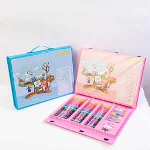 Luoshan 150 Pcs Schilderij Tekening Set Krijt Kleurpotloden Aquarellen Pennen Voor Kinderen Kinderen Art Set Uitstekende Aquarel Pen - Product Image 3