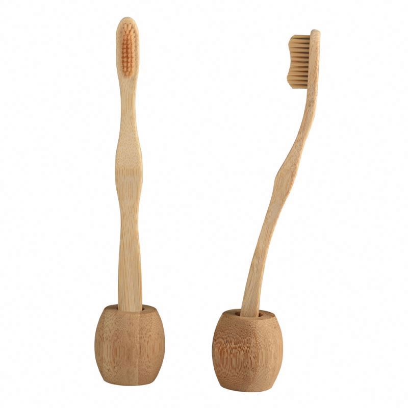 New style eco friendly 100% natural tooth brush holder bamboo