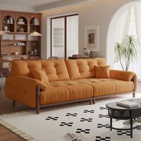 Nouvel Arrivage 2026 : Ensemble de Canapés Modulables Sherpa Modernes à Trois Places de Haute Qualité pour Salon, Meubles Carrés en Éponge pour la Maison (Vente en Gros)
