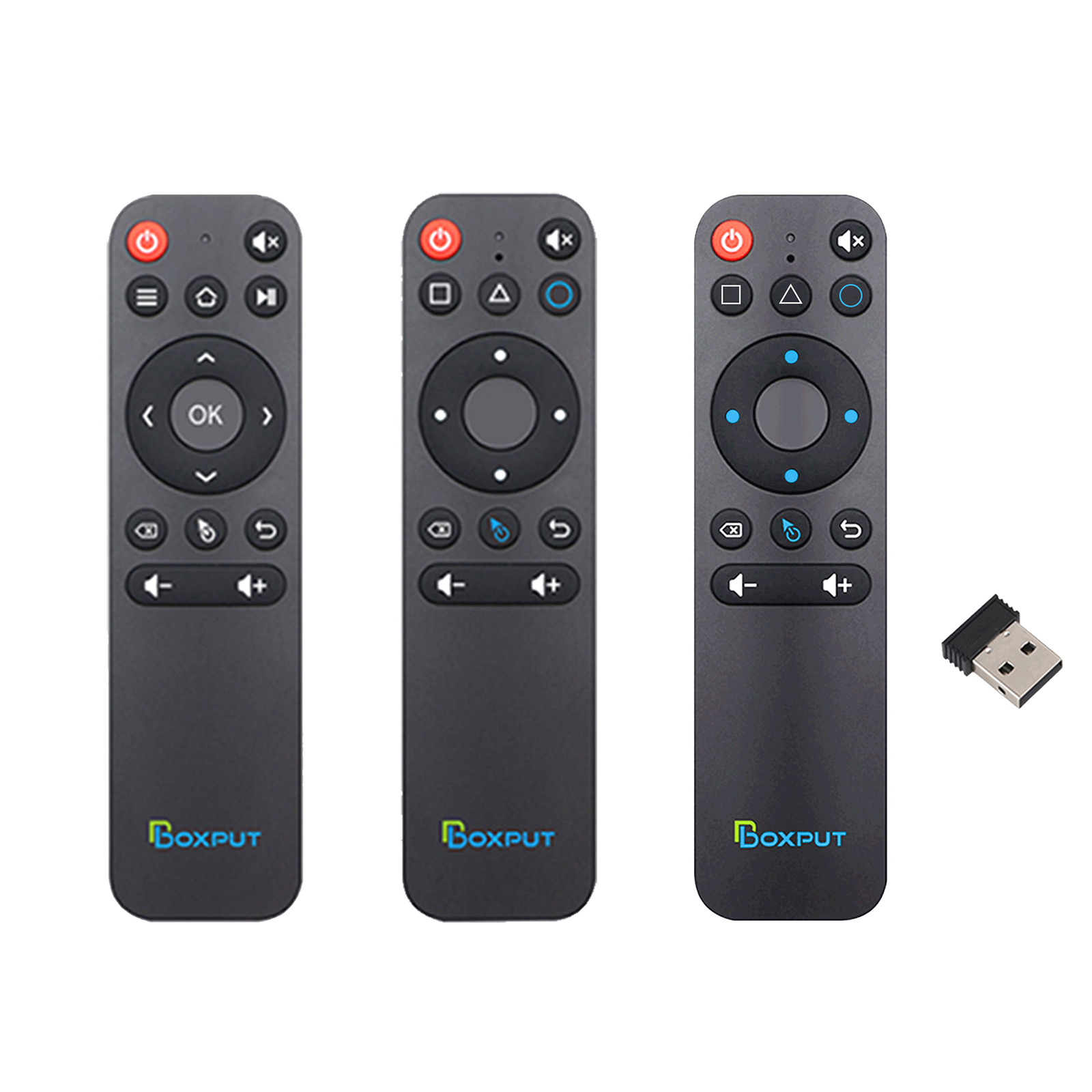 Controle remoto bt bpr1 bpr1s plus, caixa de tv smart, controle remoto bt5.0, aprendizado ir, mouse air para android, tv box h96 max fire tv