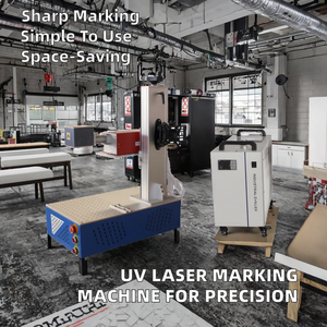 เครื่องมาร์กกิ้งด้วยเลเซอร์ CNC UV แบบใหม่ ระบบระบายความร้อนด้วยน้ำ ความเร็วสูง สำหรับงานอุตสาหกรรม ความแม่นยำสูง รองรับไฟล์ DXF พร้อมโมดูล KRS เป็นตัวเลือกเสริม - Product Image 2