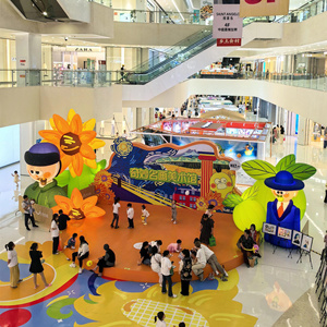 Khổng lồ tùy chỉnh thiết kế <span class=keywords><strong>Inflatable</strong></span> nghệ thuật cô gái búp bê <span class=keywords><strong>Inflatable</strong></span> quảng cáo linh vật phim hoạt hình cậu bé inflatables - Product Image 2