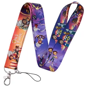 Owl Club Spinne Kostüm Cartoon Handy Lanyard ID-Karte Handy Kamera Lanyard Schlüssel anhänger Geschenk