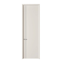 Portes intérieures modernes en bois massif pour chambres à coucher, maisons et appartements