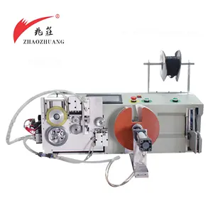 Power cord cables winding machines cut and twist automatically wires counting meter equipments