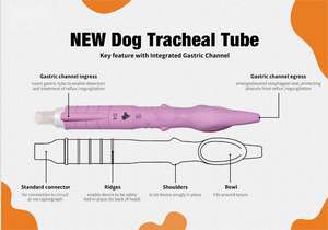 Venta caliente dispositivos de vía aérea supraglóticos para perros Dispositivo de vía aérea veterinaria - Product Image 2
