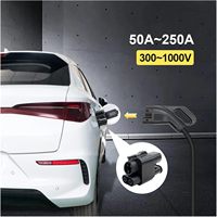Adaptateur de chargeur rapide DC pour véhicules électriques JET CCS2 vers CCS1, connecteur Combo2 vers Combo1 250A pour voitures électriques