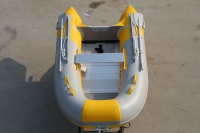 Bateau en caoutchouc, bateau gonflable en PVC avec plancher en aluminium, garantie 1 an
