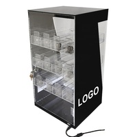Samtao personnalisé vipe fumée affichage cigarette présentoir comptoir fumer cosmétique parfum boutique éclairage LED affichage acrylique