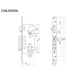 Wholesale Manufacturer Cylinder <strong>Door</strong> <strong>Lock</strong> Deadbolt Latch <strong>Lock</strong> Security Mortise <strong>Door</strong> Brass Plated <strong>Small</strong> Mortise <strong>Locks</strong> - Product Image 4