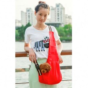 Muestra Gratis, Bolsa de Transporte para Mascotas, Perros y Gatos, Manos Libres, Transpirable, de Alta Calidad, Hecha de Material Oxford - Product Image 3