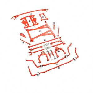 Vordere Federbein stange aus Aluminium für <span class=keywords><strong>Honda</strong></span> 9. Accord Spirior Hintere untere Hilfsrahmen strebe - Product Image 1