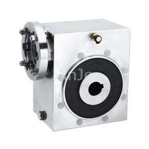 IP69K 0.75KW 1.5KW 2.2KW Acero inoxidable NMRV 040 050 063 075 090 Ángulo recto Pequeño gusano Reductor de velocidad inoxidable - Product Image 1
