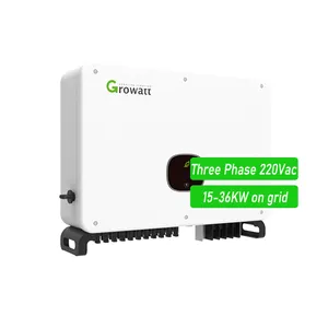 Solar Inverter 10KW 15KW 20KW 25KW 30KW 36KW 50KW 220V 3 Phase On Grid Inverter Solis Growatt DC to AC Inverter